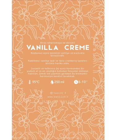 TEA CO Vanilla Creme - Cranberry and Vanilla Rooibos Tea Muslin Tea Bag 24g - Buy Online on GoSupps.com