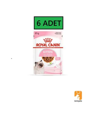 Royal Canin Royal Canin Kitten Wet Cat Food 6 Pieces X 85 gr Kitten Gravy Sauce