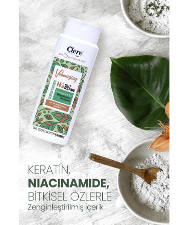 Clere Volumizing Ginkgo and Black Cumin Extract Volumizing Conditioner - Buy Online on GoSupps.com