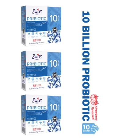 Bork Swiss Natural Bork Probiotic 10 Sachets 3 BOXES