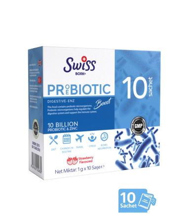 Bork Swiss Natural Bork Probiotic 10 Sachets 3 BOXES - Buy Online on GoSupps.com