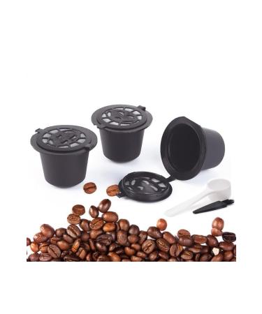 SONREYON 4 Refillable Nespresso Compatible Coffee Capsules (You Can Wash and Reuse.) - Buy Online on GoSupps.com