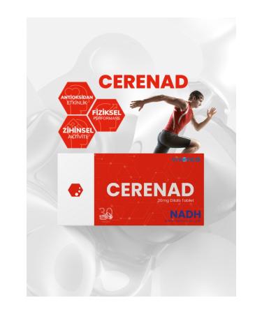 Cerenad Nadh 2-Pack Sublingual Tablet Food Supplement Containing Nadh - Buy Online on GoSupps.com