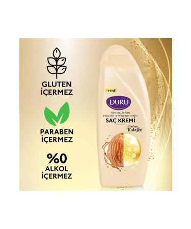 Duru Hair Conditioner Collagen&Almond 500ml - Buy Online on GoSupps.com