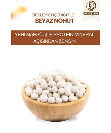 Hasanzade White Double Chickpeas 1 KG