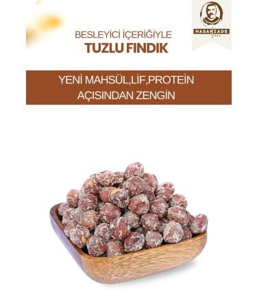 Hasanzade Salted Hazelnuts 500 GR