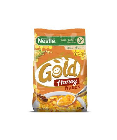 Nestle Gold Honey Flakes Honey Corn Flakes 225 Gr x 3 Pieces