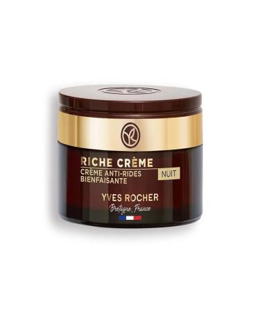 Yves Rocher Night Cream - Nourishing Anti-Aging Precious Oil Care / Riche Cr me Vitamin A & Vitamin E 50 ml