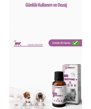 Supravet Set-2 Mother Kitten Malt Paste 100 Gr + Biotine Hair Loss Prevention Drops 100 Ml - Buy Online on GoSupps.com