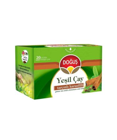 Do u Tea Do u Herbal Tea Cup Bag Green Tea Cinnamon Clove 20pcs