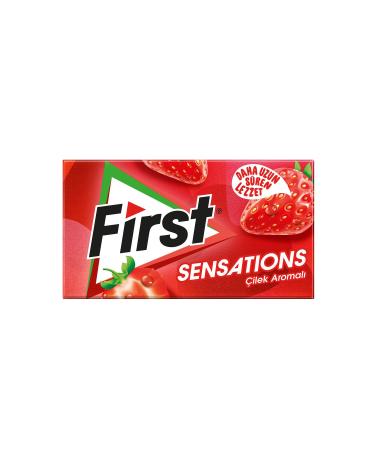 Kent First Sensations Strawberry Flavored Gum x 12 Pcs