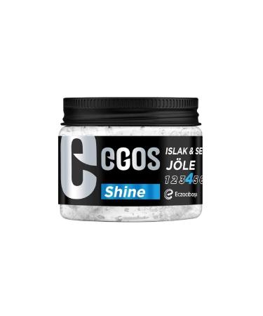 Egos Hair Gel Shine Wet Hard Jar 250 Ml GK RN403
