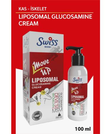 Bork Swiss Natural Bork Move Up Step Two Glucosamine Type 2 Collagen 60 Tablets and Liposomal Glucosamine Cream 100 Ml - Buy Online on GoSupps.com