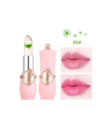 Lesvip's 3 Pieces Floral Lipstick Long Lasting Lip Balm Moisturizing Effective Lip Gloss Lipstick No.4 5 6 - Buy Online on GoSupps.com
