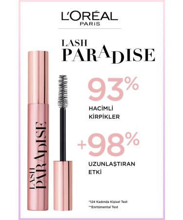 L'Oreal Paris Lash Paradise Intense Black Extra Super Black Mascara GK RN406 - Buy Online on GoSupps.com