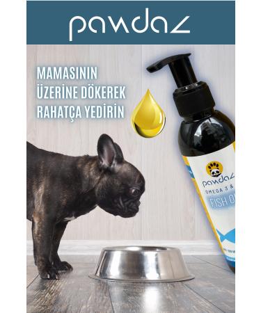 pawdaz Fish Oil - 200 ml. - Fish oil that supports skin and coat health (omega 3-6) - Buy Online on GoSupps.com