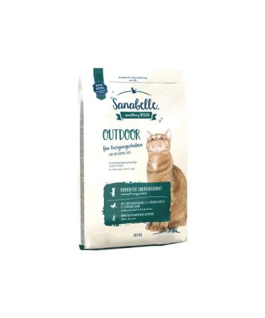 Sanabelle Outdoor Adult Cat Food for Outdoor Poultry 10 Kg