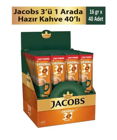 Jacobs Instant Coffee 40 Mix Pack - Buy Online on GoSupps.com