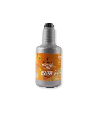 TheBobaCo. Bubblicious Mockteal Tea Base Orange Mango 2500 Ml