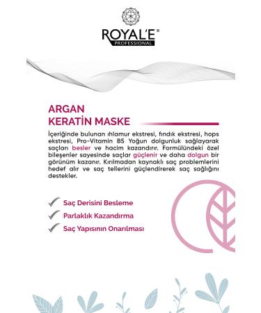 royale professional Hair Mask - Argan Keratin Hair Mask 500ml - Buy Online on GoSupps.com