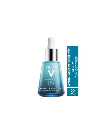Vichy Mineral 89 Fine Line Reducing Brightening and Revitalizing Serum with Probiotic Content 30ml