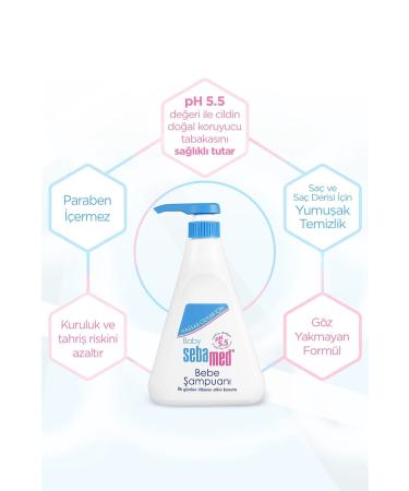 Sebamed Baby Shampoo 500ml X 2 Pieces - Buy Online on GoSupps.com