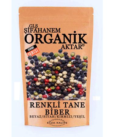 GL FAHANEM ORGANIC AKTAR Mixed Colored Black Pepper 100 Gr