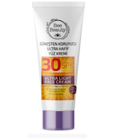 Bee Beauty Sunscreen Ultra Light Face Cream 30 Spf 50 ml