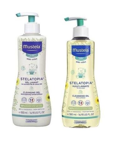 Mustela Stelatopia (Very Dry Skin) Bath Set