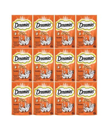 Dreamies Cat Reward Food Chicken 60 gr 12 Pieces