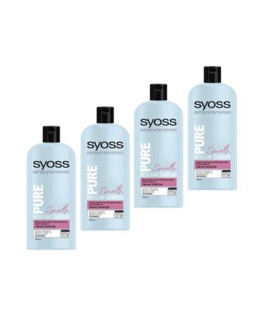 Syoss Pure Smooth Micellar Shampoo 550 ml X 4 Pieces 8690572787468