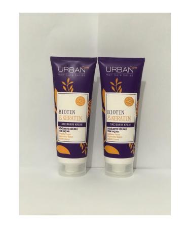 Urban Care Biotin & Keratin Hair Care Cream 250ml 2 Pieces