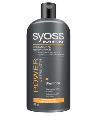 Syoss Men Power Shampoo For Strong Hair 500 Ml