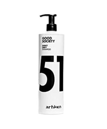 Artego Good Society 51 Shiny Grey Shampoo 1000 Ml. Purple Shampoo Gold Yellow Anti-Reflective Shampoo