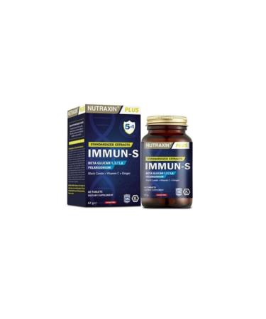 Nutraxin Food Supplement Immun-s 60 Tablets