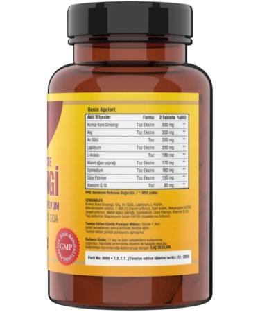 Ncs Red Korean Ginseng Hawthorn Royal Jelly Lepidium 3 X 120 Tablets - Buy Online on GoSupps.com