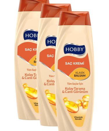 Hobby Hair Conditioner Classic Balsam 500 Mlx3 Pieces