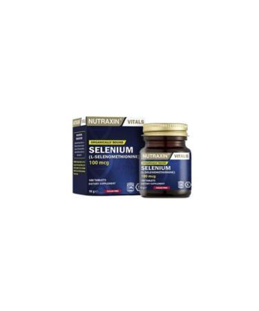 Nutraxin Food Supplement Selenium 100 Mcg T100 Tablet