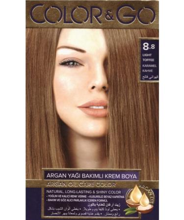 COLOR&GO Caramel Brown 8.8 Hair Dye