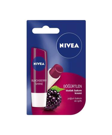 NIVEA Blackberry Lip Care Cream 4.8 Gr
