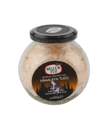 Billur Himalayan Salt Glass Jar 500 gr