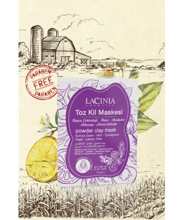 Lacinia Powder Clay Mask 15g (5 Pieces)