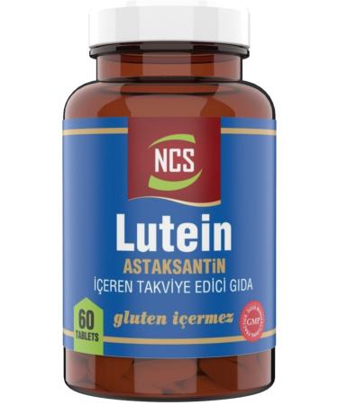Ncs Lutein 15 Mg Astaxanthin 12 Mg 2 X 60 Tablets 120 Tablets - Buy Online on GoSupps.com