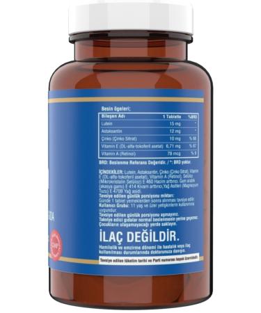 Ncs Lutein 15 Mg Astaxanthin 12 Mg 3 X 60 Tablets 180 Tablets - Buy Online on GoSupps.com