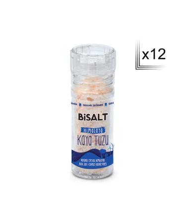 Bisalt Bisalt Himalayan Salt Ceramic Mill (x12) 110 G