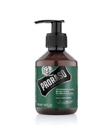 Proraso Rinfrescante Eucalyptus Beard Shampoo with Bergamot and Rosemary Oil 200 ml - Buy Online on GoSupps.com