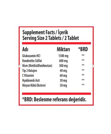 Bork Swiss Natural Bork Move Up Step Two Glucosamine Type 2 Collagen 60 Tablets and Liposomal Glucosamine Cream 100 Ml - Buy Online on GoSupps.com