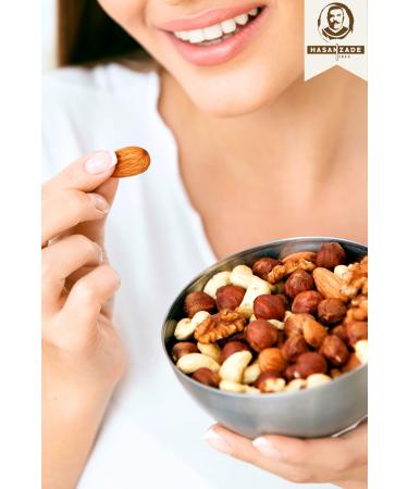 Hasanzade Raw Macadamia Nuts 1 Kg - Natural Additive-Free and Healthy Snack - Buy Online on GoSupps.com