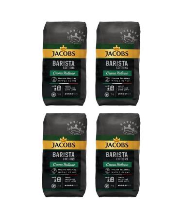 Jacobs Barista Editions Bean Coffee Crema Italiano 1kg X 4 Pack