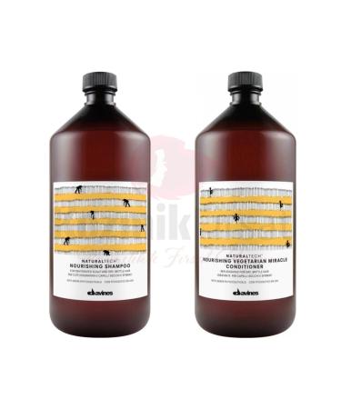 Davines Nourishing Shampoo for natural hair 1000ml + Nourishing Conditioner 1000ml